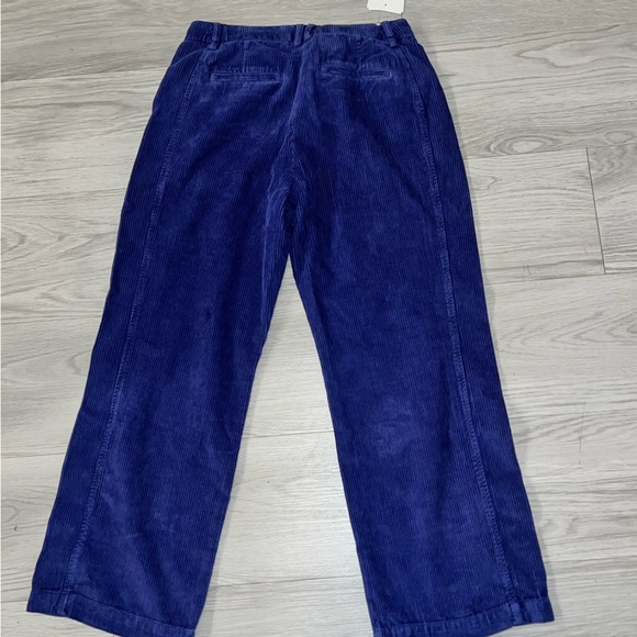 NWT Paul Smith Women's Wide-Leg Corduroy Trouser Cobalt Blue - Picture 8 of 9